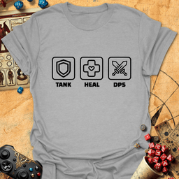 Mmo Trinity Tee Gift For Tabletop Gamer