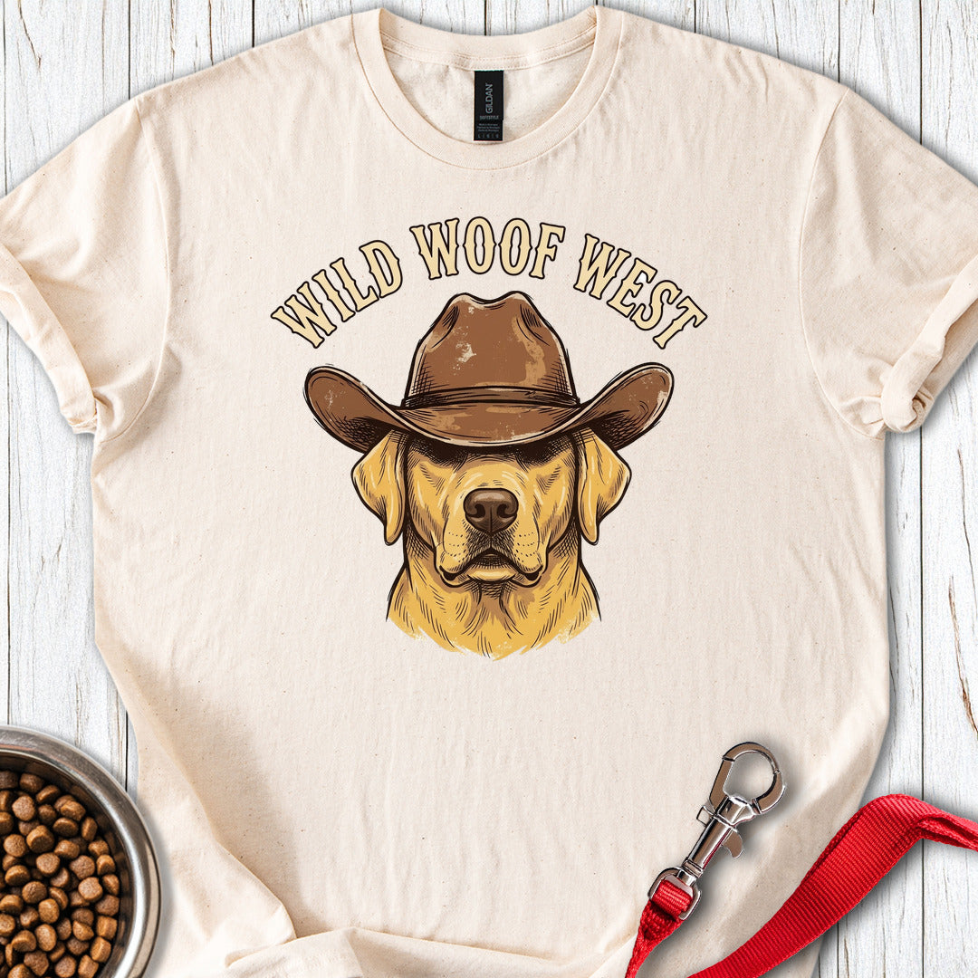Wild West Labrador T Shirt Gift For Dog Lover