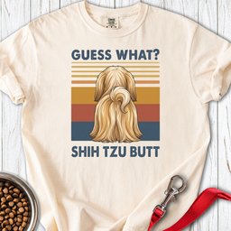 Shih Tzu Guess What Premium Tee Gift For Dog Lover