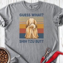 Shih Tzu Guess What Premium Tee Gift For Dog Lover