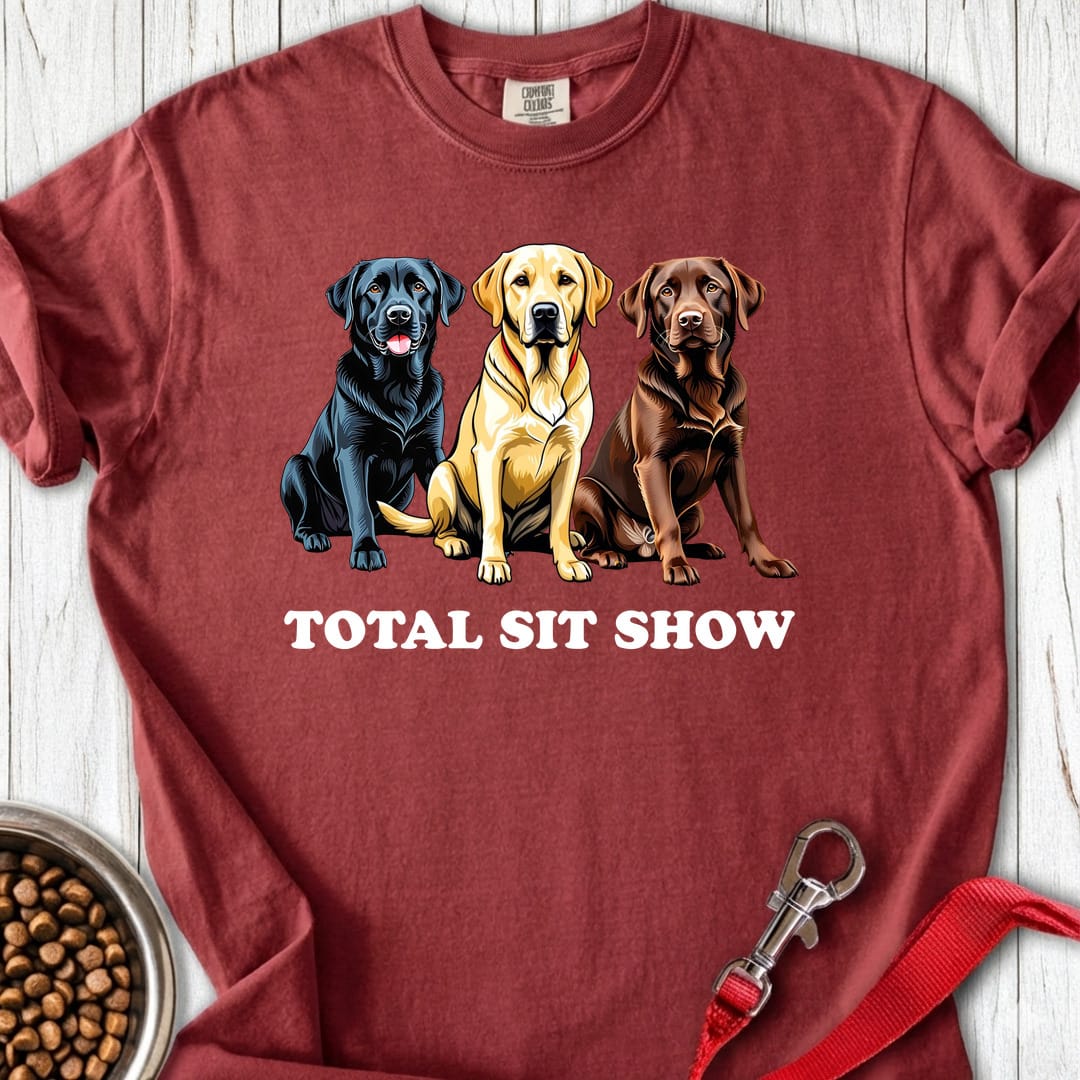 Total Sit Show Labrador Premium Tee Gift For Dog Lover