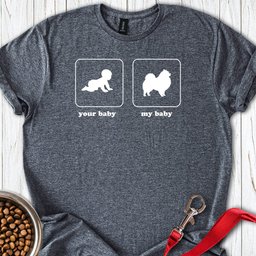 Pomeranian Baby T Shirt Gift For Dog Lover