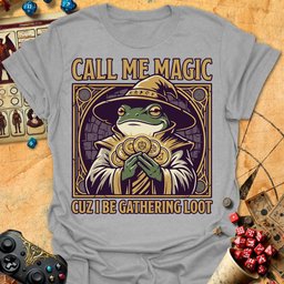 Call Me Magic Tee Gift For Tabletop Gamer