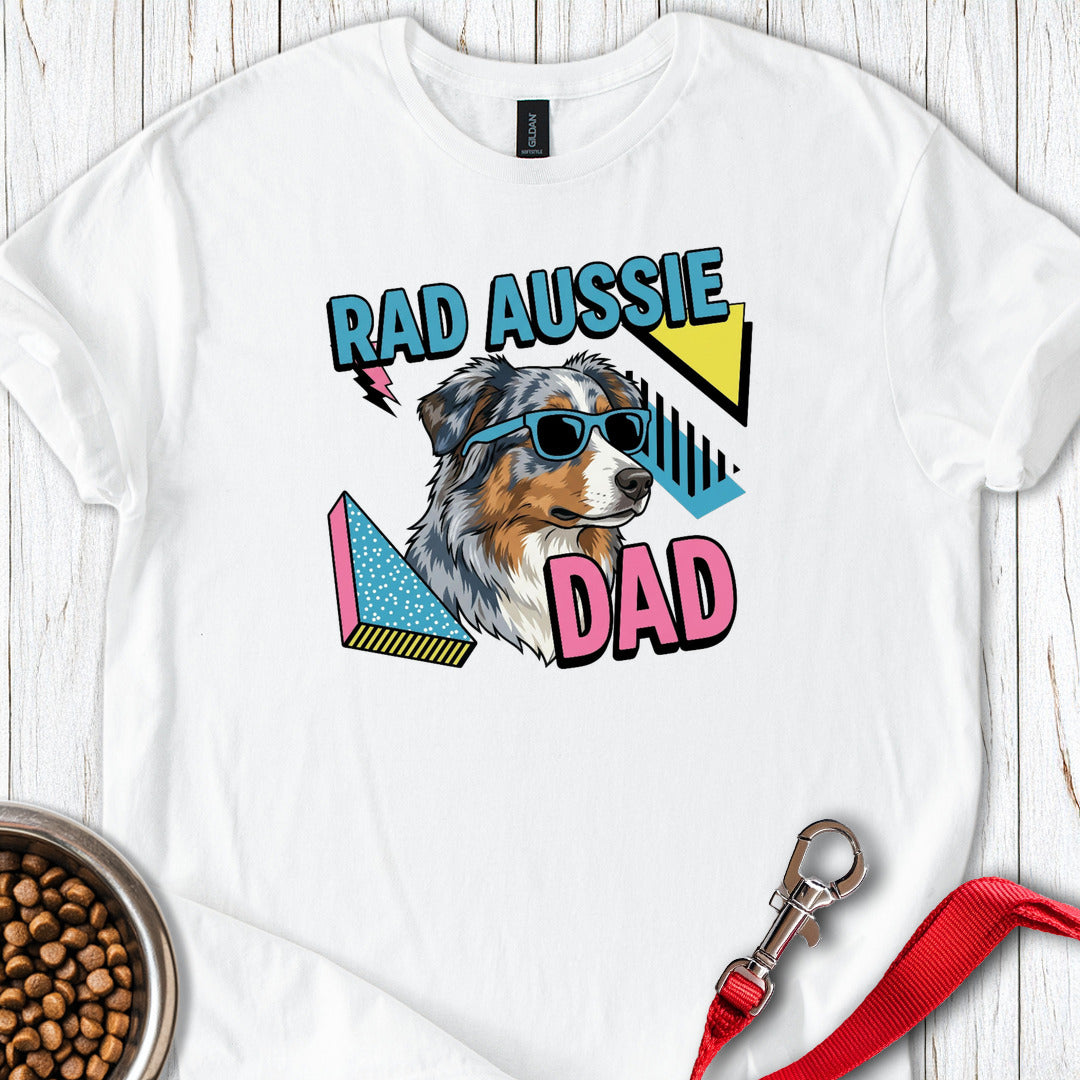 Rad Aussie Dad T Shirt Gift For Dad