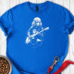 Poodle Guitar T Shirt Gift For Dog Lover