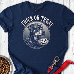 Rottweiler Trick Or Treat T Shirt Gift For Dog Lover