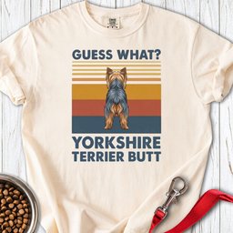 Yorkshire Terrier Butt Premium Tee Gift For Dog Lover