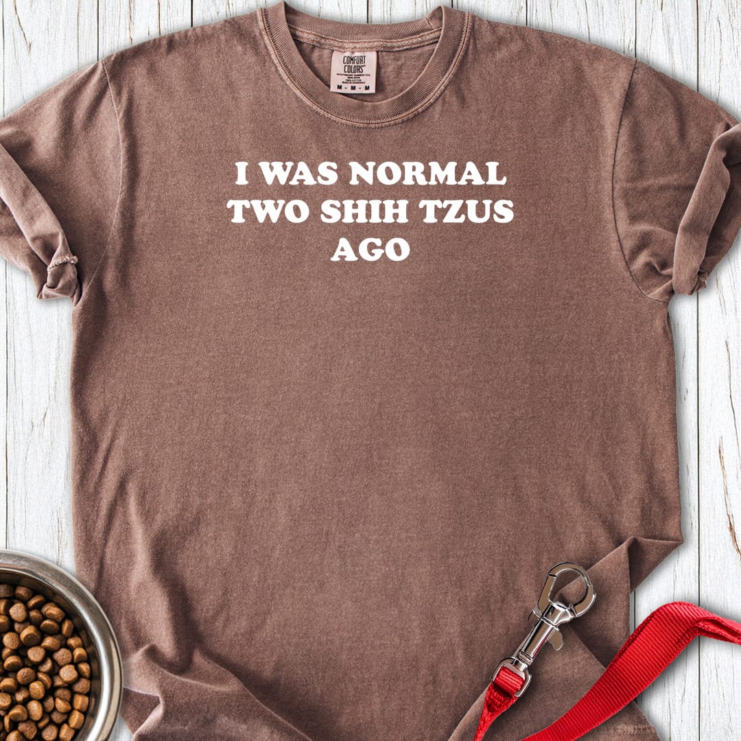 Two Shih Tzus Premium Tee Gift For Dog Lover