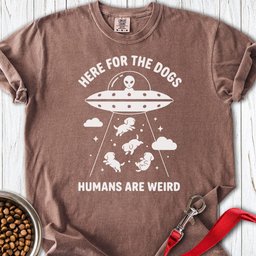 Ufo Dogs Premium Tee Gift For Dog Lover