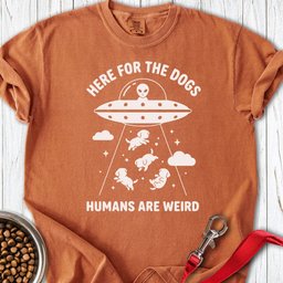 Ufo Dogs Premium Tee Gift For Dog Lover