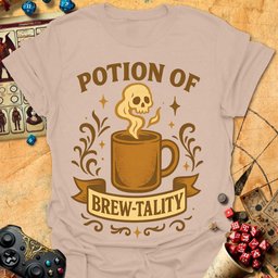 Brew Tality Potion Tee Gift For Tabletop Gamer
