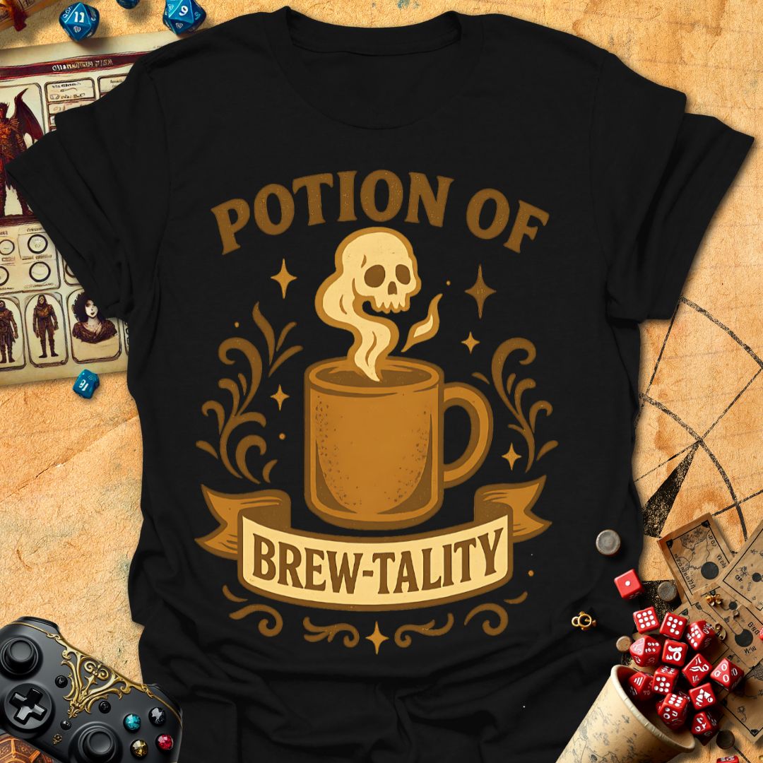 Brew Tality Potion Tee Gift For Tabletop Gamer
