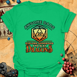 Awesome Dads Explore Tee Gift For Dad