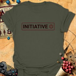 Initiative Tee Gift For Tabletop Gamer
