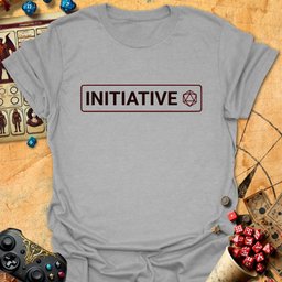 Initiative Tee Gift For Tabletop Gamer