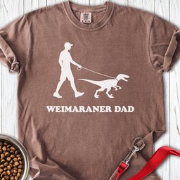 Weimaraner Dad Premium Tee Gift For Dad