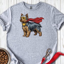 Yorkshire Terrier Superhero T Shirt Gift For Dog Lover