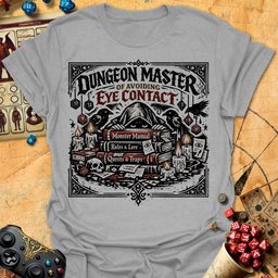 Avoiding Eye Contact Tee Gift For Tabletop Gamer