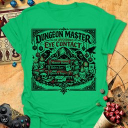 Avoiding Eye Contact Tee Gift For Tabletop Gamer