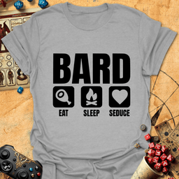 Eat Sleep Seduce Tee Gift For Tabletop Gamer
