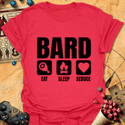 Eat Sleep Seduce Tee Gift For Tabletop Gamer