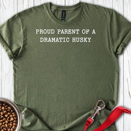 Proud Husky Parent T Shirt Gift For Dog Lover