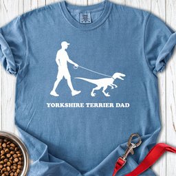 Yorkshire Terrier Dad Premium Tee Gift For Dad