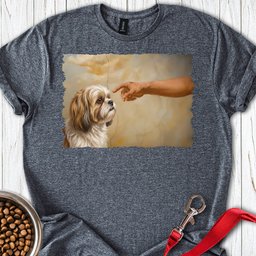 Shih Tzu Creation T Shirt Gift For Dog Lover
