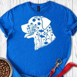 Rottweiler Flowers T Shirt Gift For Dog Lover