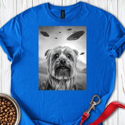 Yorkshire Terrier Ufo T Shirt Gift For Dog Lover