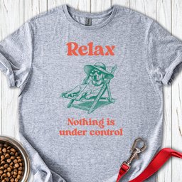 Relax Labrador T Shirt Gift For Dog Lover