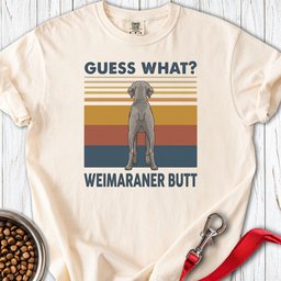 Weimaraner Butt Premium Tee Gift For Dog Lover