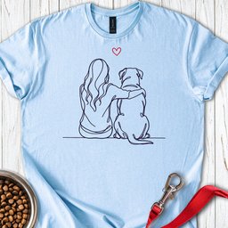 Rottweiler Hug T Shirt Gift For Dog Lover