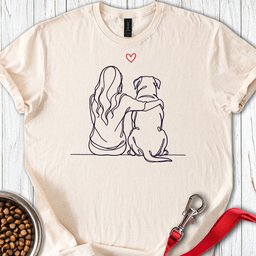 Rottweiler Hug T Shirt Gift For Dog Lover