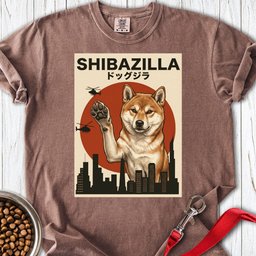 Shibazilla Premium Tee Gift For Dog Lover