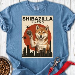 Shibazilla Premium Tee Gift For Dog Lover