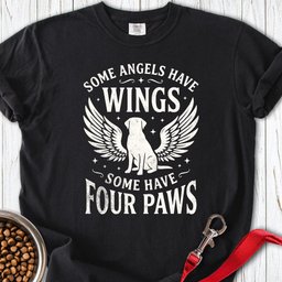 Rainbow Bridge Lab Premium Tee Gift For Dog Lover