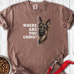 Shiloh Shepherd Alert Premium Tee Gift For Dog Lover
