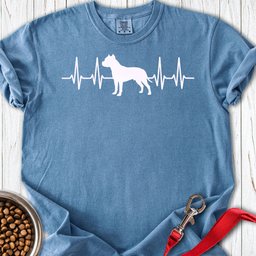 Pitbull Heartbeat Premium Tee Gift For Dog Lover