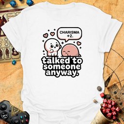 Charisma 2 Tee Gift For Tabletop Gamer