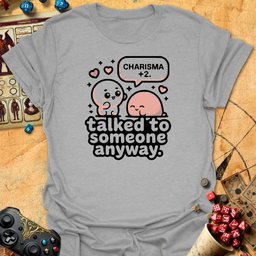 Charisma 2 Tee Gift For Tabletop Gamer