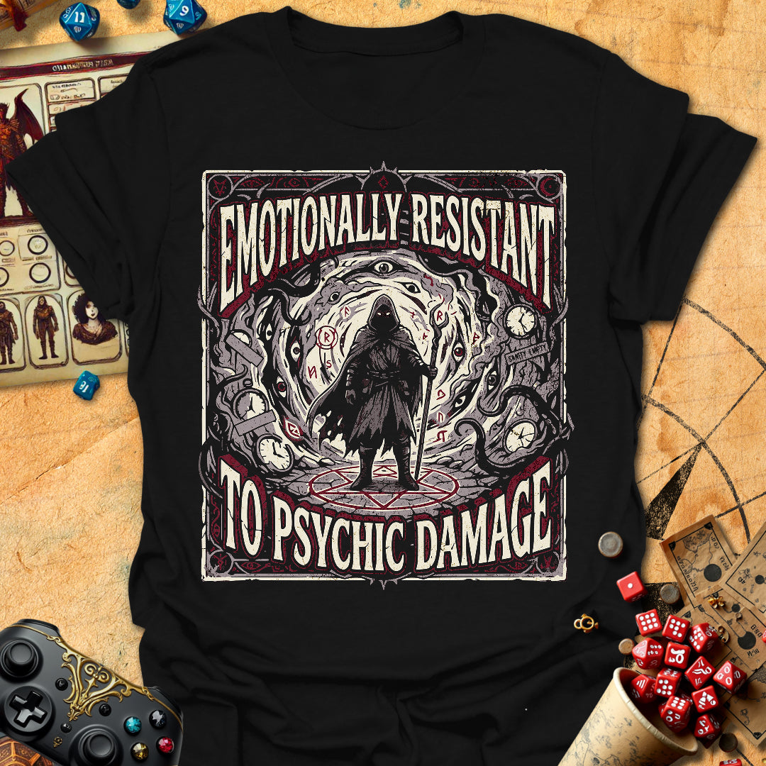 Emotionally Resistant Tee Gift For Tabletop Gamer