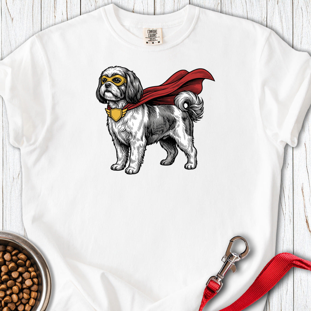 Shih Tzu Superhero Premium Tee Gift For Dog Lover