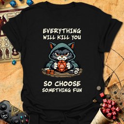 Choose Fun Tee Gift For Tabletop Gamer