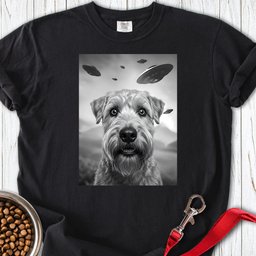 Wheaten Terrier Ufo Premium Tee Gift For Dog Lover