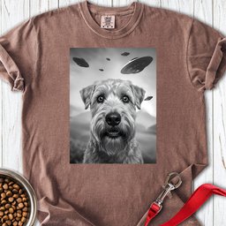 Wheaten Terrier Ufo Premium Tee Gift For Dog Lover