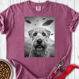 Wheaten Terrier Ufo Premium Tee Gift For Dog Lover