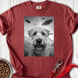Wheaten Terrier Ufo Premium Tee Gift For Dog Lover