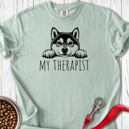 Shiba Inu My Therapist Premium Tee Gift For Dog Lover