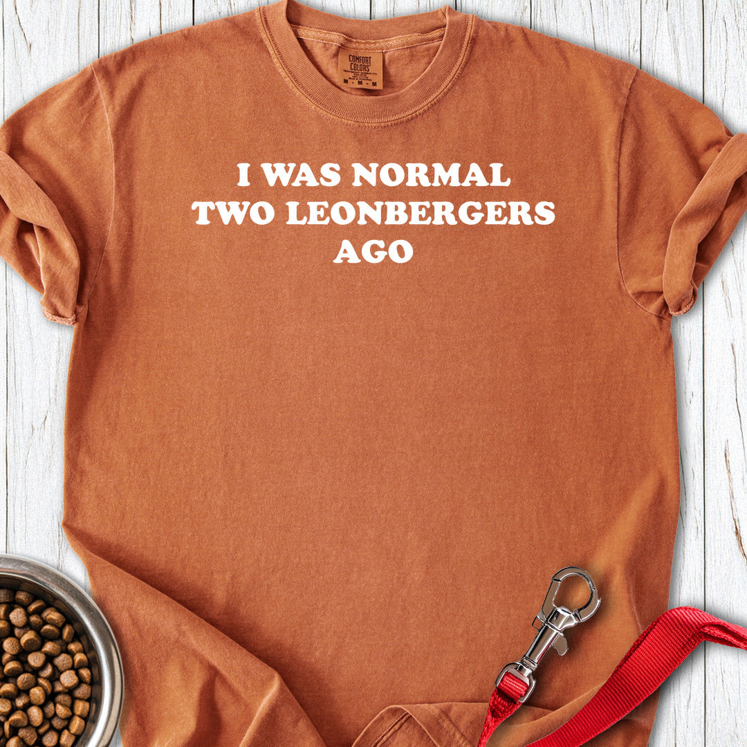 Two Leonbergers Premium Tee Gift For Dog Lover